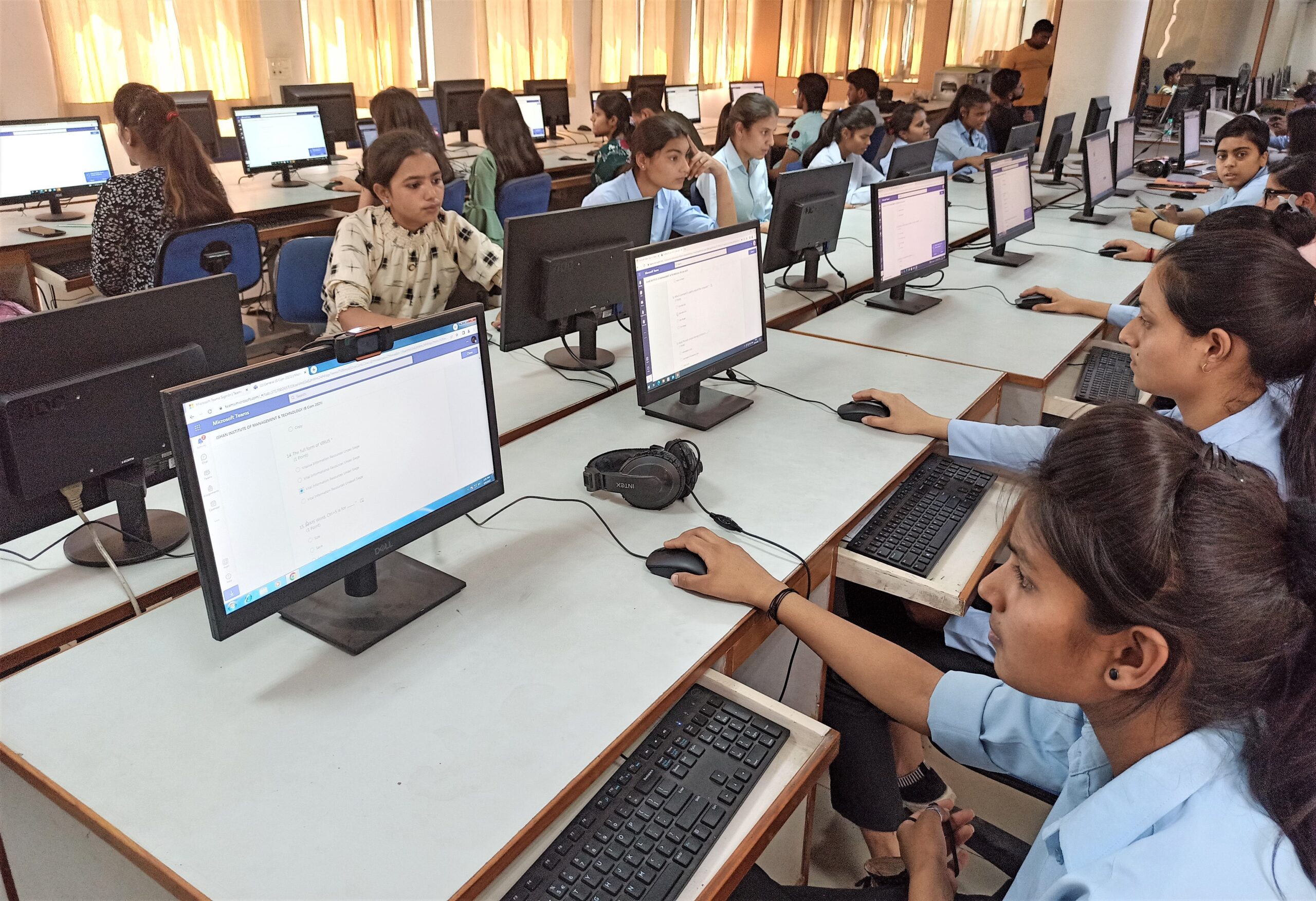 Students at IIMT campus