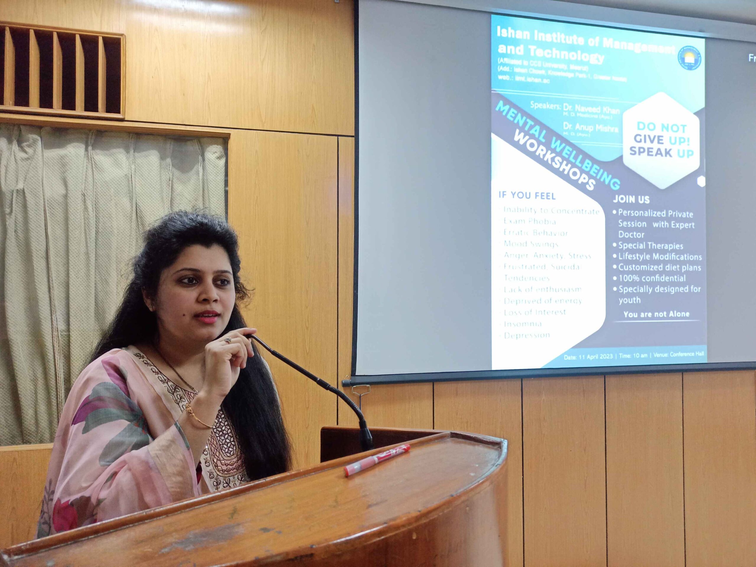 Workshop on Mental Well-being