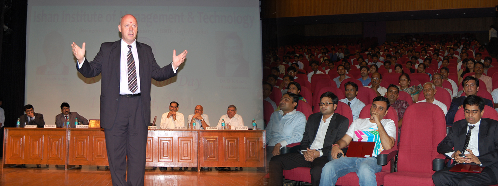 Feels honoured to have in Campus Hon'ble Ambassadors and Dignitaries