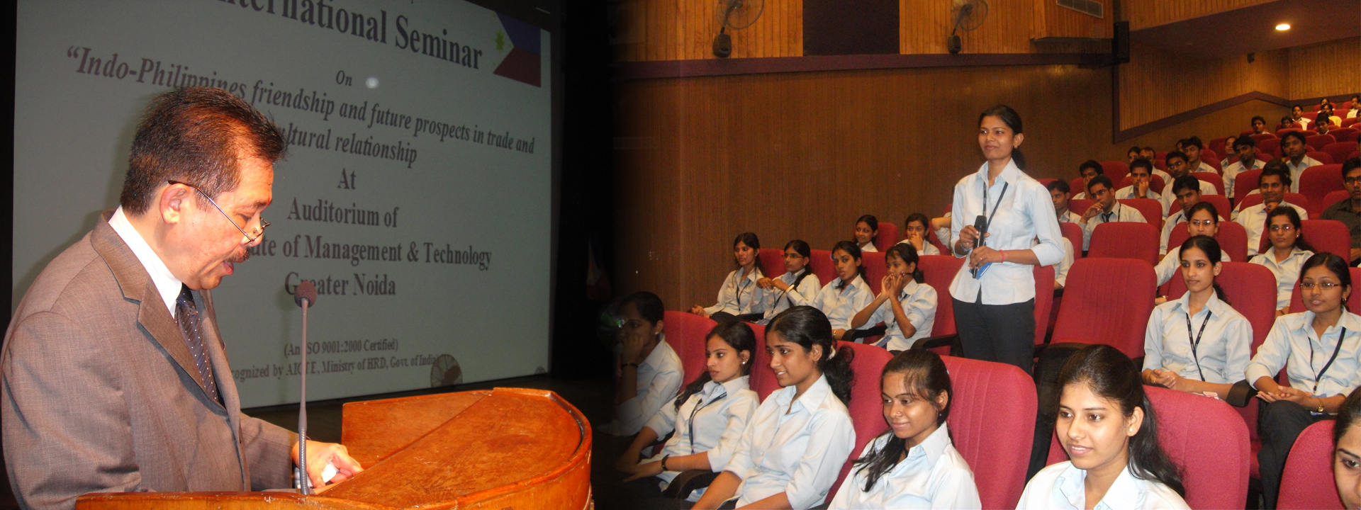 Ishan's world Class Auditorium has hosted several National Seminars and Conferences