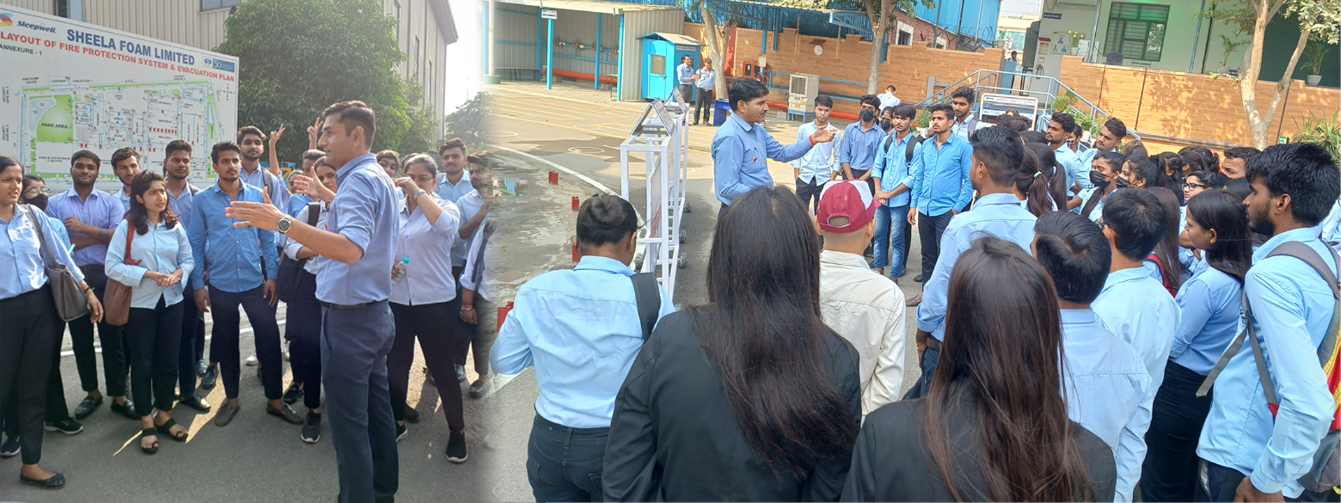 Organises various Industry Visits for Practical Exposure