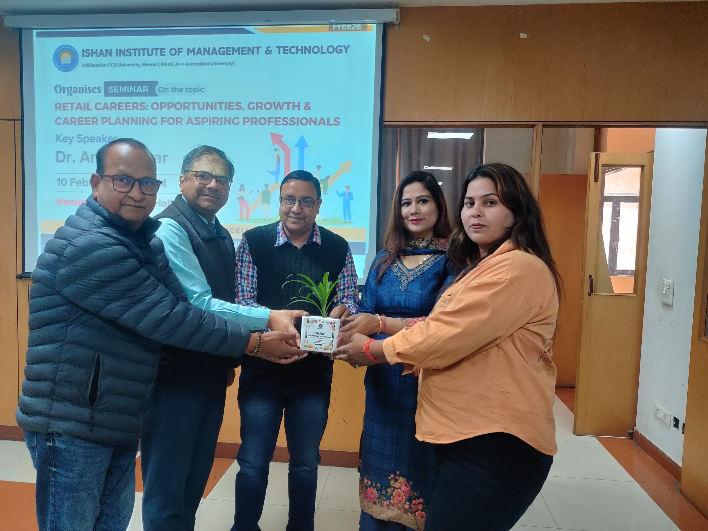 Seminar on Retail Careers – Dr. Ankit Kumar - Image 1