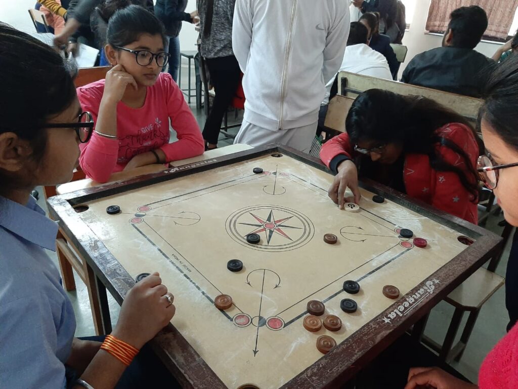 Carom - Indoor Sports at Ishan Institute of Management and Technology