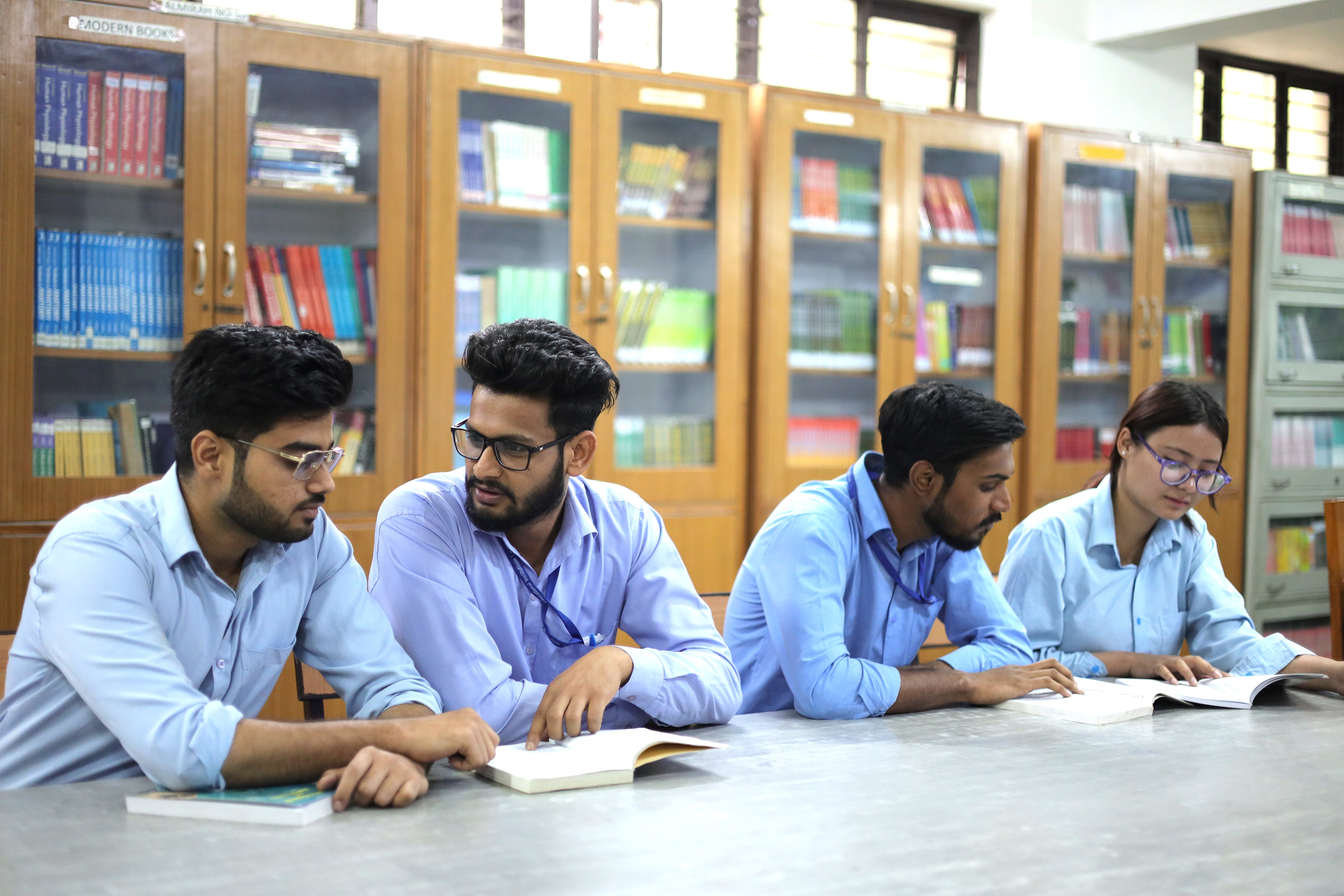 Library interior