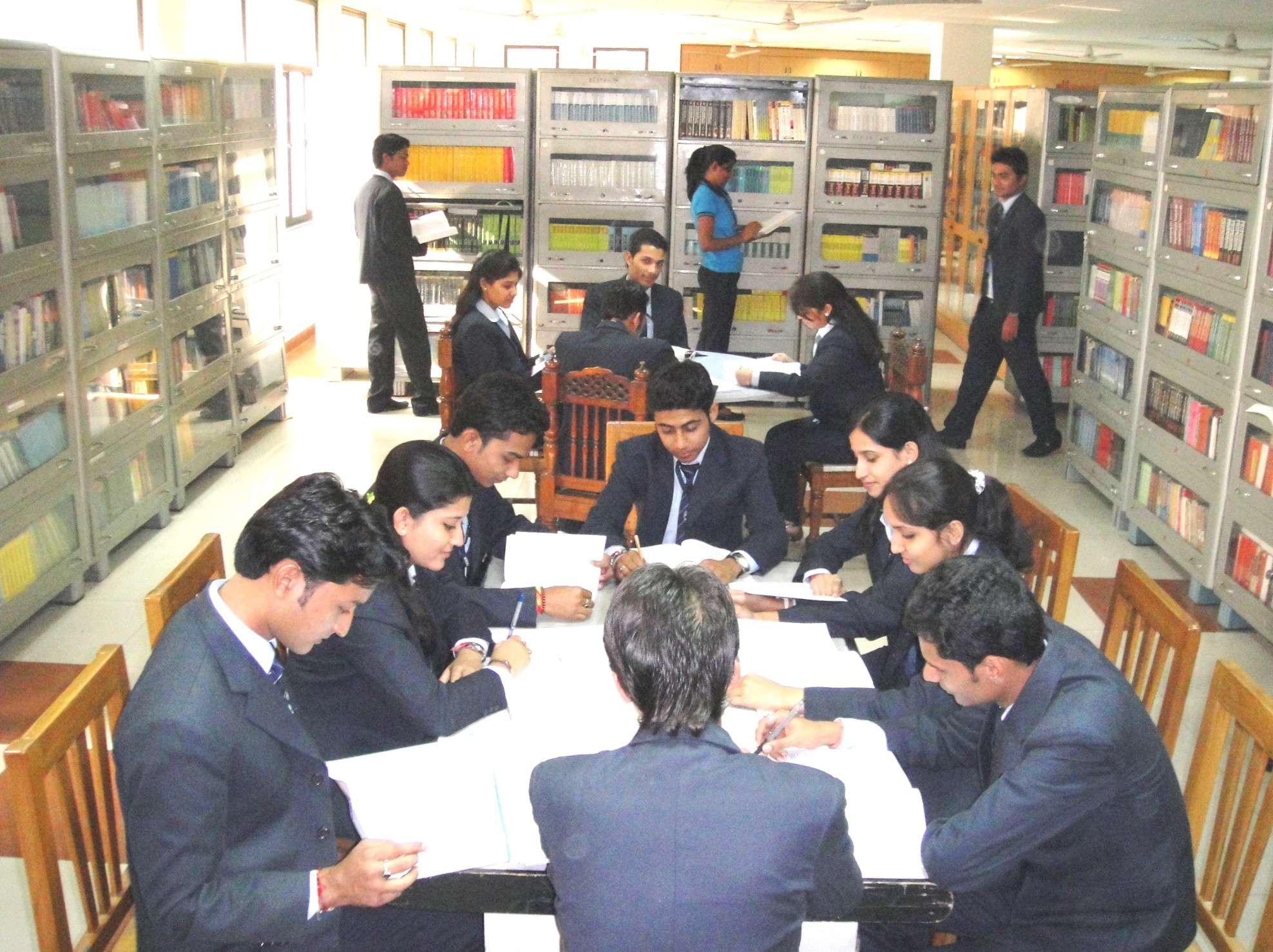 Library study space